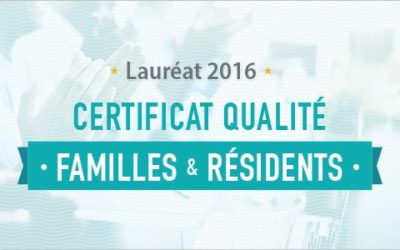 Résidence Senior Claricia : un certificat d’excellence